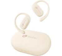 Auriculares Deportivos Bluetooth Leotec Open Air Zenith Sport con estuche de carga/ Autonomía 6.5h/ Beige