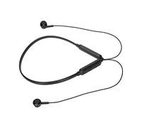 Auriculares Deportivos con Bluetooth y Cancelación de Ruido, Auriculares con Banda para el Cuello para Ciclismo, Gimnasio, Resistente Al Agua IPX7 (Black)