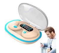 Auriculares deportivos con cancelación de ruido, auriculares inalámbricos intraurales, ligeros, inalámbricos, de audio transparente, auriculares invisibles para familiares, amigos, colegas