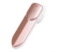 Auriculares deportivos con gancho para una sola oreja 5.4 con llamadas claras, graves profundos para conducir, oficina, entrenamiento, manos libres, ajuste de carga USB C (rosa)