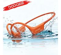 Auriculares Doogee BoneAir Swim con Conducción Ósea, Bluetooth 5.4, Resistentes al Agua, para Deportes al Aire Libre, Auriculares Inalámbricos ORANGE