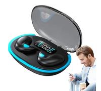 Auriculares deportivos inalámbricos, conducción ósea de oreja abierta, marco envolvente ligero, sensor de frecuencia cardíaca integrado a prueba de sudor, modo de conciencia situacional para ciclismo