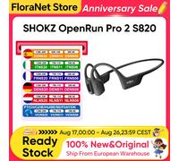 Auriculares deportivos inalámbricos SHOKZ OpenRun Pro 2 S820 originales, con controladores duales para un sonido superior, auriculares de conducción ósea, IP55, 12 horas de autonomía EK Orange
