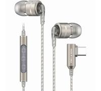 Auriculares digitales USB-C E80D con micrófono, sonido estéreo HiFi y graves potentes - Aislamiento de ruido, compatibles con Android