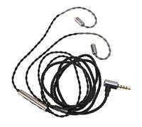 Auriculares dinámicos de 6 mm con graves profundos HiFi, auricular dinámico desmontable de 2 pines y 0,78 mm con graves potentes y aislamiento de ruido para 1964 UE3X UE18 W (Cable para auriculares