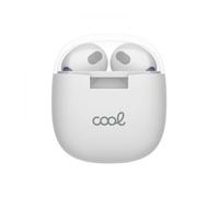 Auriculares estéreo Bluetooth Auriculares con doble cápsula Vision (blanco) - COOL