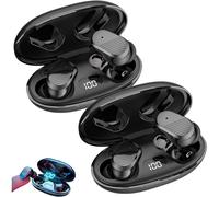 Auriculares Echolabs Edición 2024, Auriculares inalámbricos para dormir con micrófono invisible, Mini pantalla LED, Auriculares Bluetooth