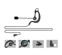 Auriculares Ejeas V6C Pro+ Full-Duplex para árbitros de fútbol con gancho para la oreja. Auriculares para árbitros con interfaz tipo C,