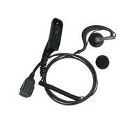 Auriculares en forma de G con micrófono PTT para walkie talkie | Compatible con Motorola DP3400 DP4400 DP4800 DGP4150 XiR-P8200 Xpr-6300 para radio bidireccional