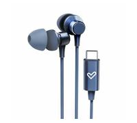 Energy Sistem Metallized Type C - Auriculares intrauditivos (Conexión Tipo C, Micrófono, Control de Volumen, Aluminio, Plástico Reciclado)