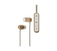 Energy Sistem Earphones Eco Bluetooth Beech Wood Auriculares (Intrauditivos, Madera Sostenible, Cable de cáñamo, Micrófono, USB Tipo C, Bluetooth 5.1)- Haya