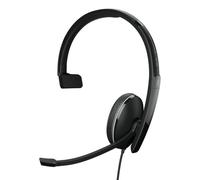 Auriculares Epos ADAPT 135T USB con cable USB Type-A para oficina y call center, cancelación de ruido, negros