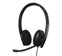 Auriculares Epos ADAPT 160T con cable USB-C para oficina y Microsoft Teams, negros