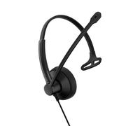 EPOS Audio Auriculares IMPACT 100 con cable USB-C y cancelación de ruido para oficina, negro