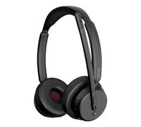 Auriculares EPOS IMPACT 500 MS UC Duo inalámbricos Bluetooth y USB-C con Cancelación de Ruido para oficina y call center negros