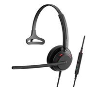 Auriculares EPOS IMPACT 730T con cable USB-C y USB-A para llamadas y música negros