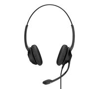 Auriculares Epos Impact SC 260 con cable USB para oficina y call center, cancelación de ruido, negro