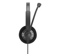 Auriculares Epos IMPACT SC 30 con cable, cancelación de ruido, llamadas/música, negro y plateado