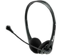 HEADSET USB EQUIP LIFE MICROFONO FLEXIBLE CONTROL DE VOLUMEN MUTE COLOR NEGRO