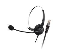 Auriculares ergonómicos para teléfono, más de 8 horas de uso, almohadilla de espuma viscoelástica, micrófono omnidireccional para una comunicación clara, reducción de ruido activa/pasiva, auriculares