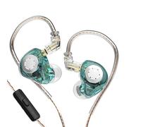Auriculares Estéreo Ergonómicos con Interfaz Mejorada para una Textura Extraordinaria y una Apariencia Elegante para Profesionales con Clavija Chapada en Oro (con micrófono)