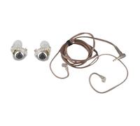 Auriculares Estéreo Ergonómicos con Interfaz Mejorada para una Textura Extraordinaria y una Apariencia Elegante para Profesionales con Clavija Chapada en Oro (Sin micrófono)