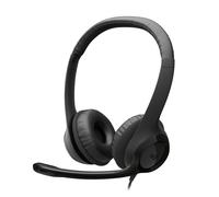 Auriculares estéreo Logitech H390, con cable, conexión USB-C Calidad de audio nítida para música, telefonía y reuniones, Micrófono giratorio con cancelación de ruido