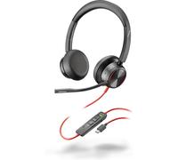 Auriculares estéreo USB-C HP Poly Blackwire 8225 + Adaptador USB-C/A