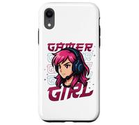 Auriculares Estilo Anime Gamer Girl para Juegos para niñas Carcasa para iPhone XR
