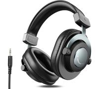 Auriculares Fifine H8 con cable 3.5 mm y 6.35 mm para estudio y música, negros