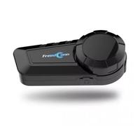 Auriculares Freedom Ky-Pro inalámbricos Bluetooth con Cancelación de Ruido, Intercomunicador para moto, micrófono dual y radio FM, color negro