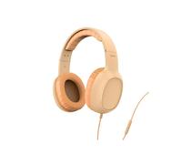 Auriculares "Fun C", supraaurales, micrófono, cableado unilateral, USB-C, naranja