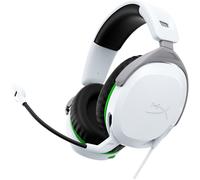 HyperX CloudX Stinger 2, Cascos gaming para Xbox One y Series X/S, Drivers de 50 mm y Audio Envolvente, Giro 90º, 3.5 mm, Micrófono con cancelación de ruido, Licencia Oficial Xbox - Blanco/Verde
