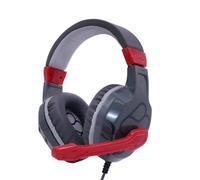 Auriculares Gaming con Micrófono FR-TEC SAMUS/ Jack 3.5/ Rojos