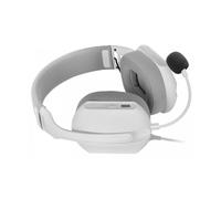 Auriculares Gaming con Micrófono Mars Gaming MH-PRO/ Jack 3.5/ USB/ Blancos