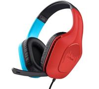 Auriculares Gaming con Micrófono Trust Gaming GXT 416S Zirox/ Jack 3.5/ Azules y Rojos