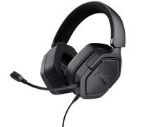 Trust Auriculares Gaming GXT 492 Carus – Micrófono extraíble, Jack 3.5 mm, Negro