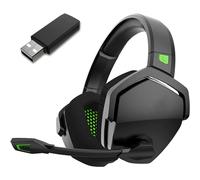 Auriculares gaming de alto rendimiento para PC, domina el reino del sonido, micrófono abatible, batería de larga duración, modo de entrada dual
