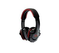 Auriculares gaming - ESPERANZA - EGH310R - Cableado 3,5 mm - Micrófono integrado - Negro/Rojo
