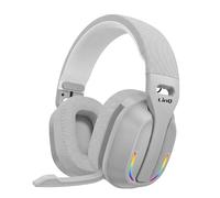 Auriculares Gaming Inalámbricos Bluetooth para PC y Smartphone LED RGB Micro