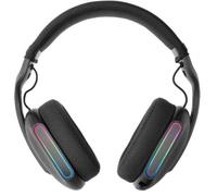Mars Gaming MHW-Pro, Auriculares Gaming Inalámbricos ARGB Flow, Sonido 3D Envolvente 7.1, Bluetooth 5.3 + 2.4GHz + Jack 3.5mm, Diseño Ergonómico Ultraligero, Micrófono Dual, Multiplataforma, Negro