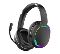 Auriculares Gaming Inalámbricos con Micrófono My Way BH82/ Bluetooth/ Jack 3.5/ Negros
