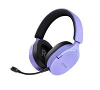 Auriculares Gaming Inalámbricos con Micrófono Trust Gaming GXT 491 Fayzo/ Bluetooth/ Jack 3.5/ Morados