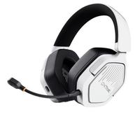 Auriculares gaming inalámbricos con micrófono trust gaming gxt 493ps carus ps5/ jack 3.5/ bluetooth/ blancos