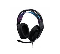 Auriculares gaming - Logitech G335, Con cable, 36 Ohms, 87.5 dB SPL/mW, Micrófono integrado, Jack 3.5mm, Negro