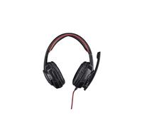 Auriculares gaming No Fear - micrófono plegable, LED rojo, circumaurales con cable, jack 3,5 mm, cable 1,5 m