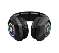 Auriculares gaming onikuma b100 rgb con micrófono y diadema ajustable - negro