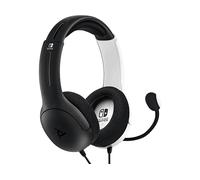 Auriculares gaming - PDP LVL 40, Para Nintendo Switch, cable, Jack 3.5 mm, Negro