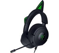 Razer Kraken Kitty V3 X - Auriculares Kitty con Cable para Juegos - Orejas de Gatito icónicas - Peso Ligero de 270 g - Micrófono cardioide hiperclaro - Diafragmas de 40mm - Conector de 3,5mm | Negro