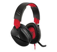 Auriculares Gaming Recon 70 Wired Stereo Gaming Headset Turtle Beach Negro/Rojo